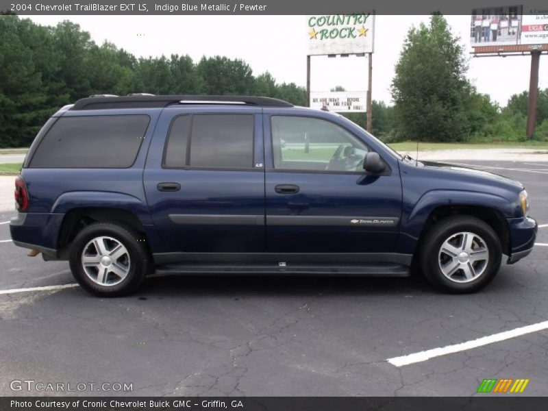 Indigo Blue Metallic / Pewter 2004 Chevrolet TrailBlazer EXT LS