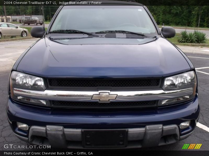 Indigo Blue Metallic / Pewter 2004 Chevrolet TrailBlazer EXT LS
