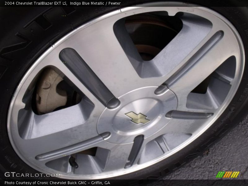 Indigo Blue Metallic / Pewter 2004 Chevrolet TrailBlazer EXT LS