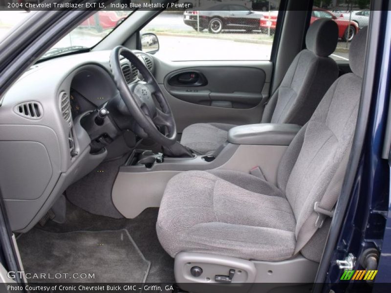 Indigo Blue Metallic / Pewter 2004 Chevrolet TrailBlazer EXT LS