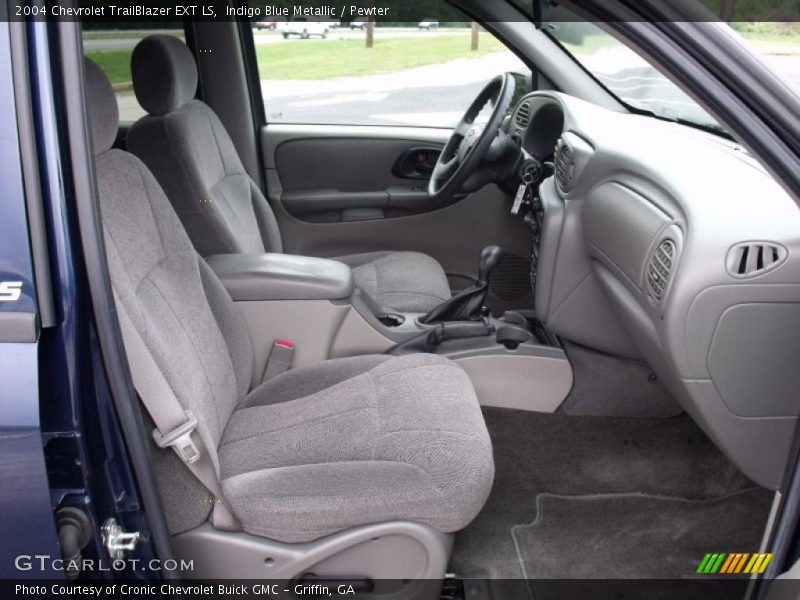 Indigo Blue Metallic / Pewter 2004 Chevrolet TrailBlazer EXT LS
