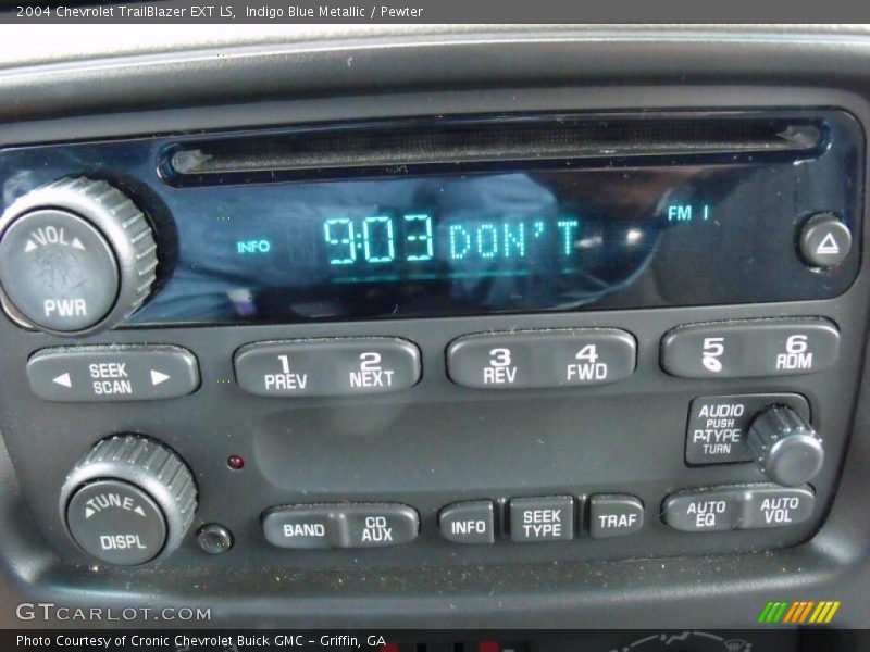 Indigo Blue Metallic / Pewter 2004 Chevrolet TrailBlazer EXT LS
