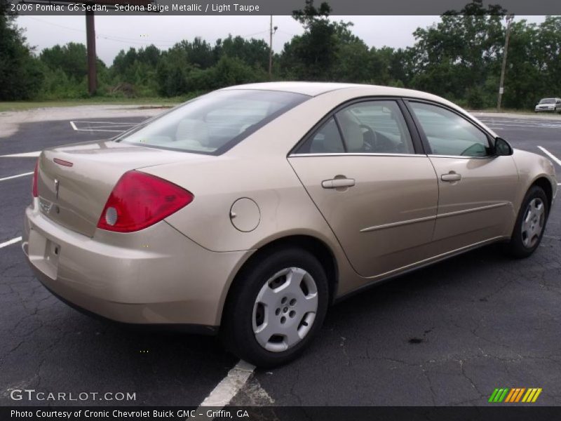 Sedona Beige Metallic / Light Taupe 2006 Pontiac G6 Sedan