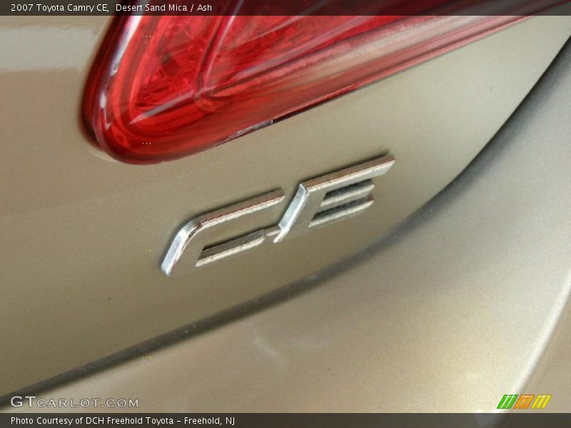 Desert Sand Mica / Ash 2007 Toyota Camry CE