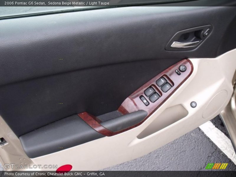 Sedona Beige Metallic / Light Taupe 2006 Pontiac G6 Sedan