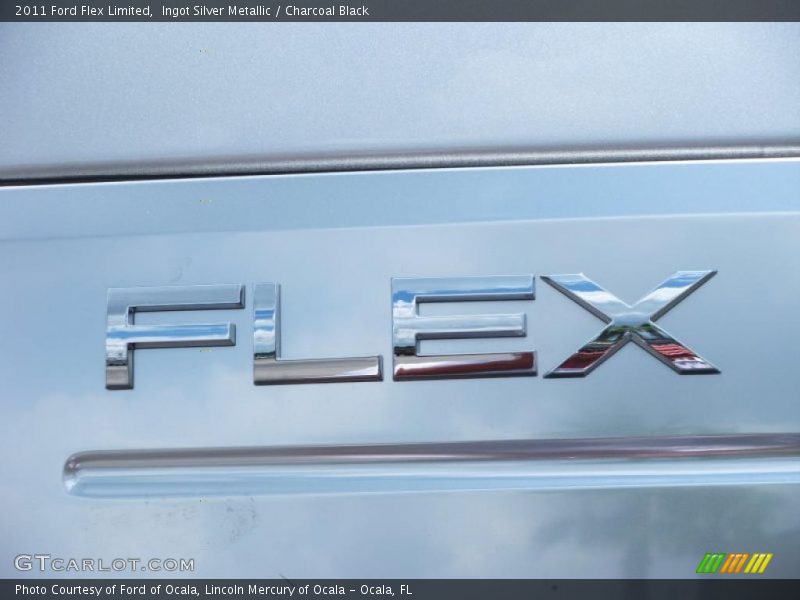 Ingot Silver Metallic / Charcoal Black 2011 Ford Flex Limited
