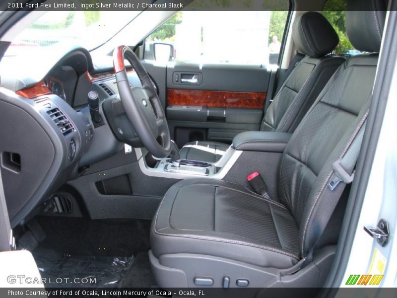 Ingot Silver Metallic / Charcoal Black 2011 Ford Flex Limited