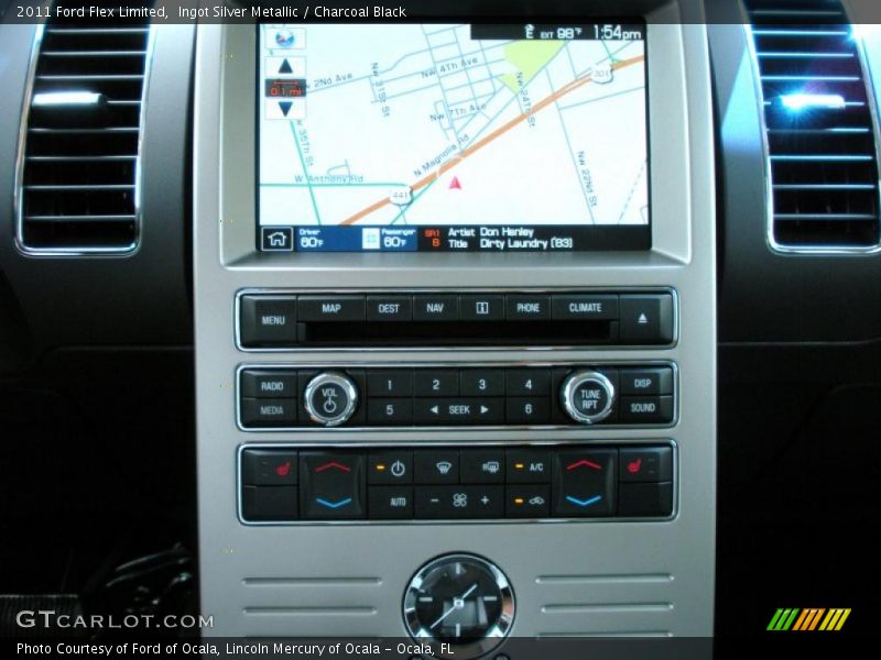 Ingot Silver Metallic / Charcoal Black 2011 Ford Flex Limited