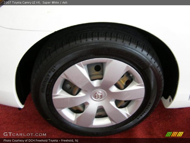 Super White / Ash 2007 Toyota Camry LE V6