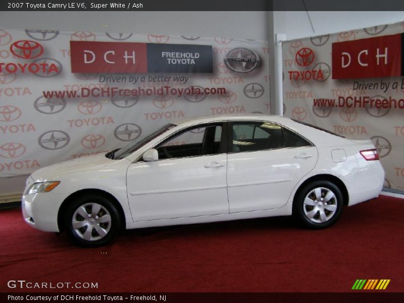 Super White / Ash 2007 Toyota Camry LE V6