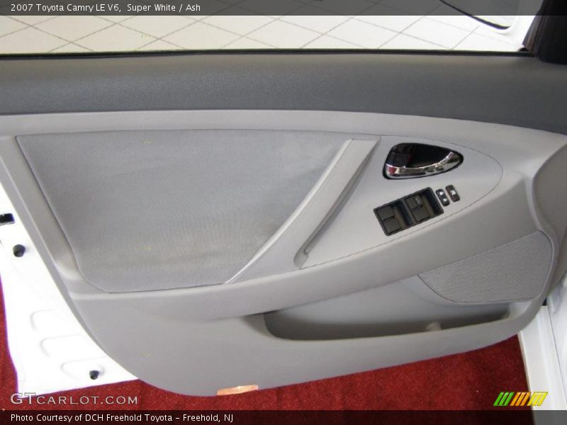 Super White / Ash 2007 Toyota Camry LE V6