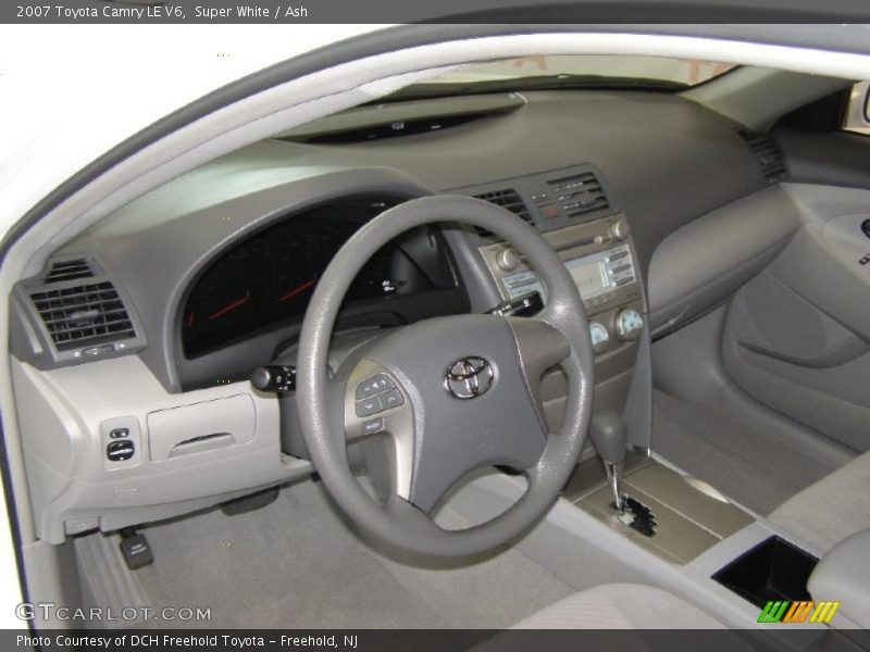 Super White / Ash 2007 Toyota Camry LE V6