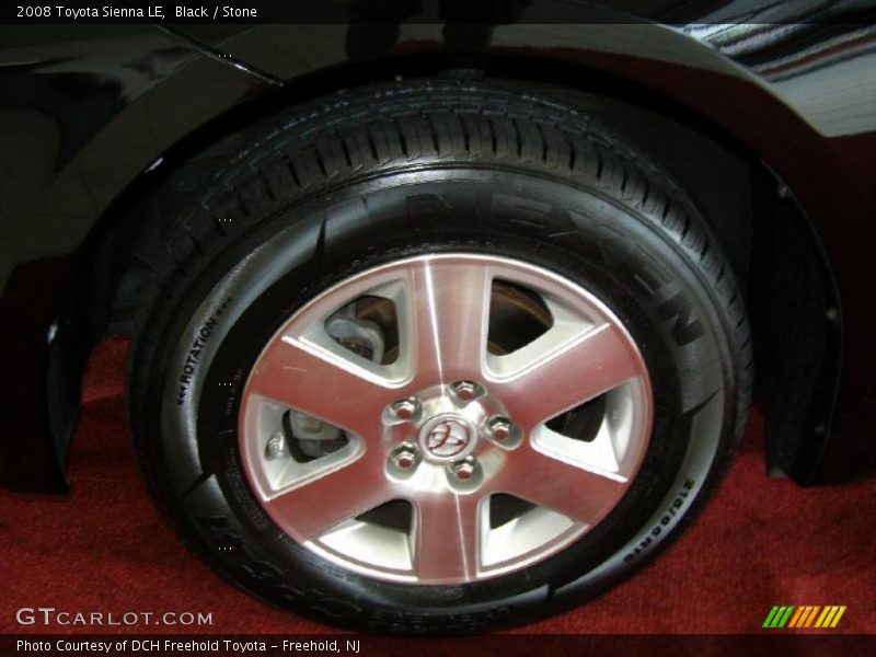 Black / Stone 2008 Toyota Sienna LE