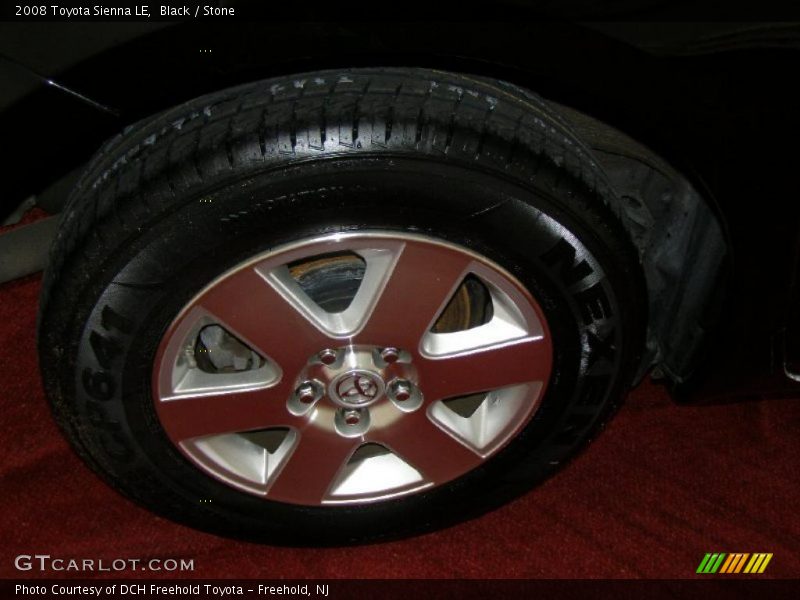 Black / Stone 2008 Toyota Sienna LE