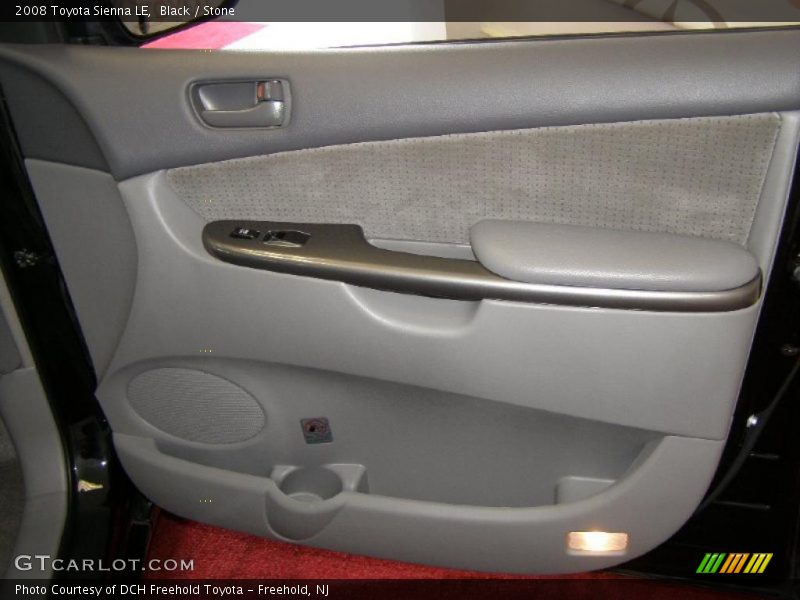 Black / Stone 2008 Toyota Sienna LE