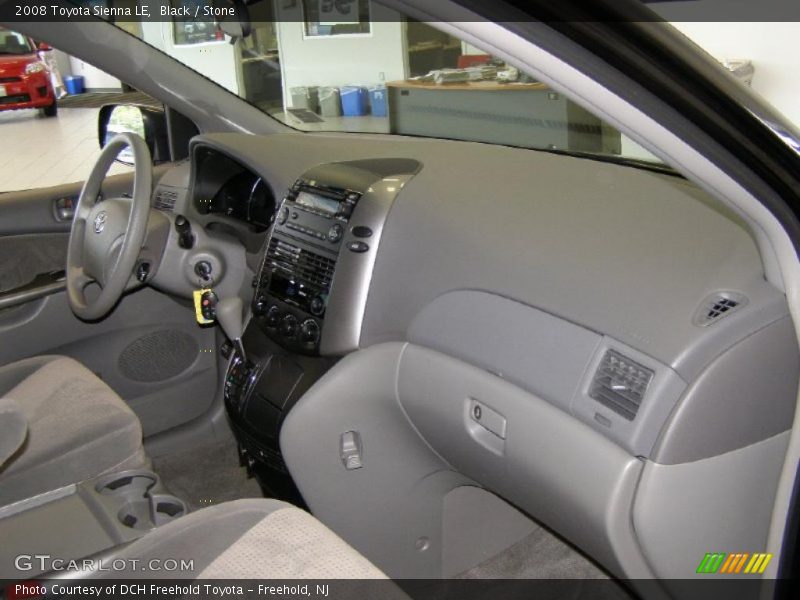 Black / Stone 2008 Toyota Sienna LE
