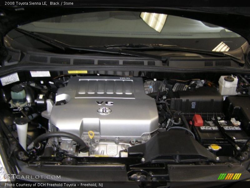 Black / Stone 2008 Toyota Sienna LE