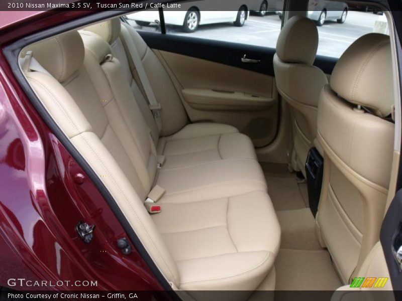 Tuscan Sun Red / Caffe Latte 2010 Nissan Maxima 3.5 SV