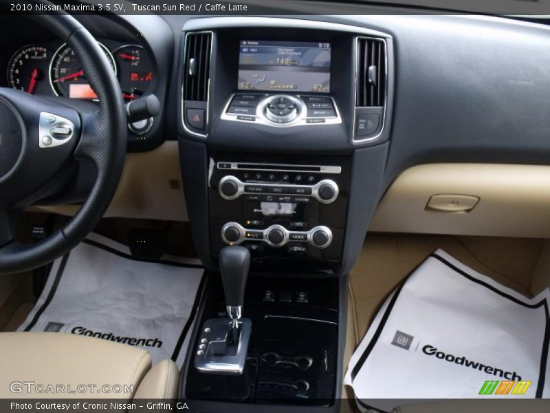 Tuscan Sun Red / Caffe Latte 2010 Nissan Maxima 3.5 SV