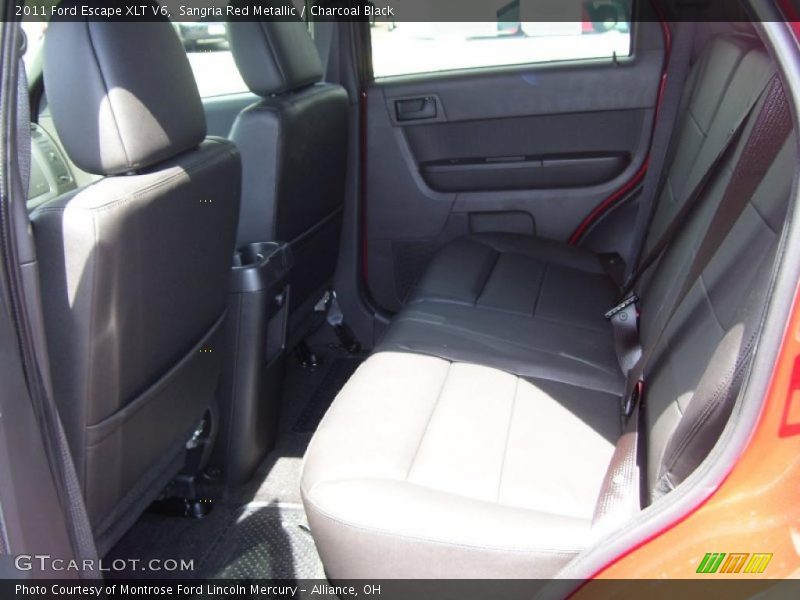Sangria Red Metallic / Charcoal Black 2011 Ford Escape XLT V6