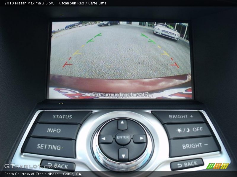 Tuscan Sun Red / Caffe Latte 2010 Nissan Maxima 3.5 SV