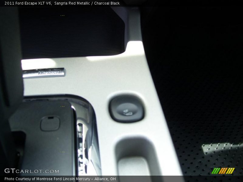 Sangria Red Metallic / Charcoal Black 2011 Ford Escape XLT V6