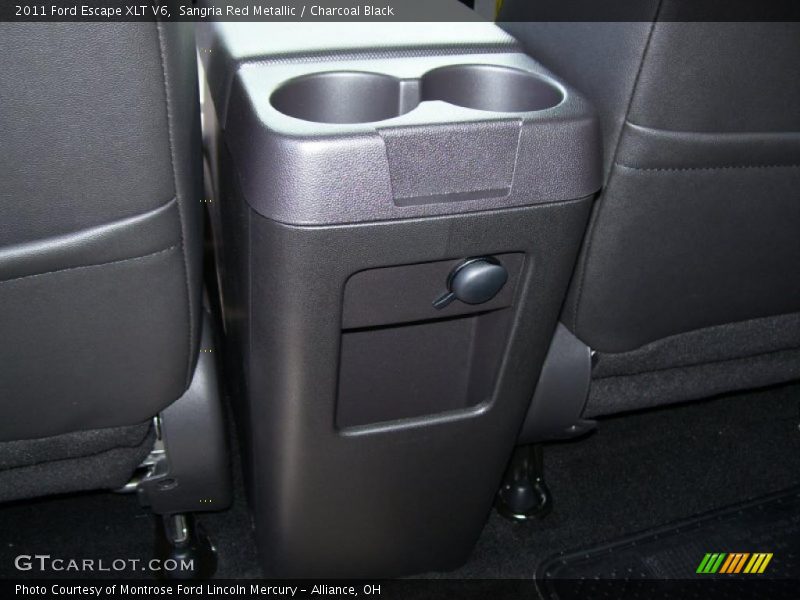 Sangria Red Metallic / Charcoal Black 2011 Ford Escape XLT V6