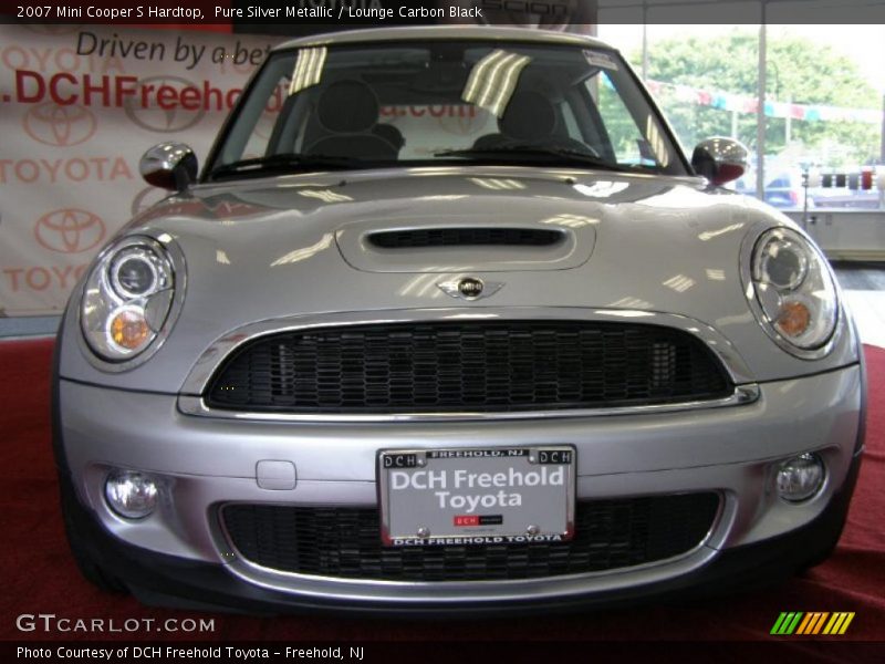 Pure Silver Metallic / Lounge Carbon Black 2007 Mini Cooper S Hardtop