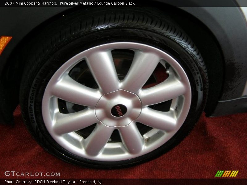 Pure Silver Metallic / Lounge Carbon Black 2007 Mini Cooper S Hardtop