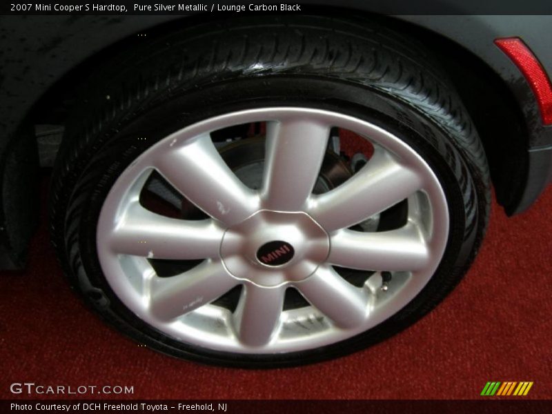 Pure Silver Metallic / Lounge Carbon Black 2007 Mini Cooper S Hardtop
