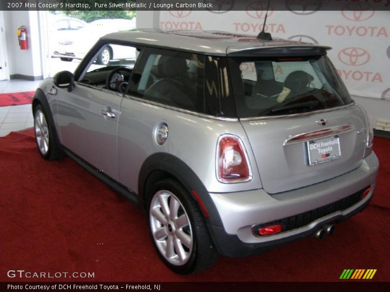 Pure Silver Metallic / Lounge Carbon Black 2007 Mini Cooper S Hardtop