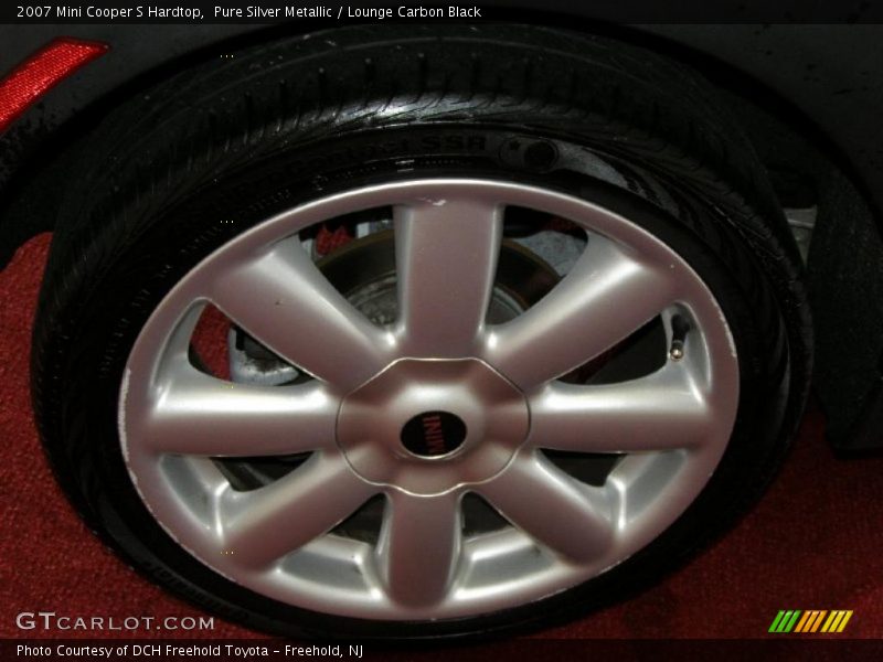 Pure Silver Metallic / Lounge Carbon Black 2007 Mini Cooper S Hardtop