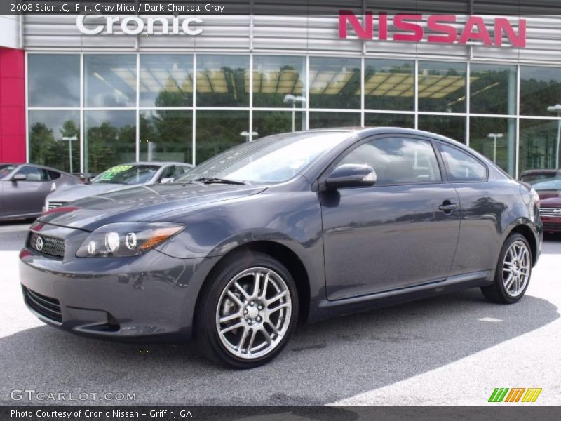 Flint Gray Mica / Dark Charcoal Gray 2008 Scion tC