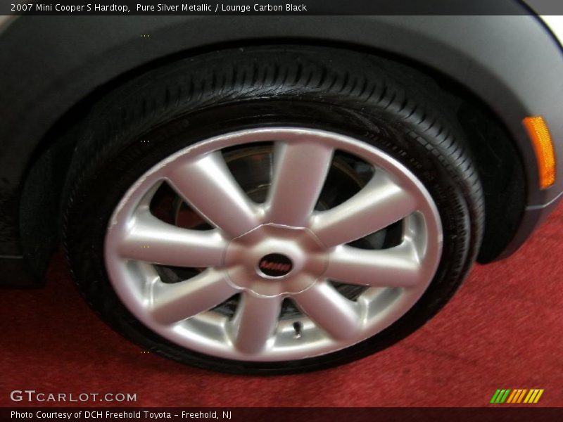 Pure Silver Metallic / Lounge Carbon Black 2007 Mini Cooper S Hardtop