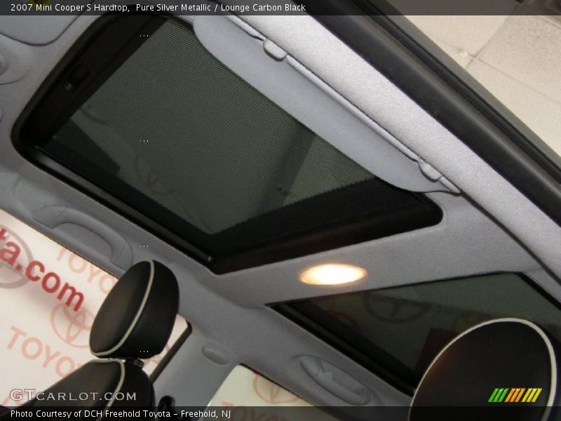 Pure Silver Metallic / Lounge Carbon Black 2007 Mini Cooper S Hardtop