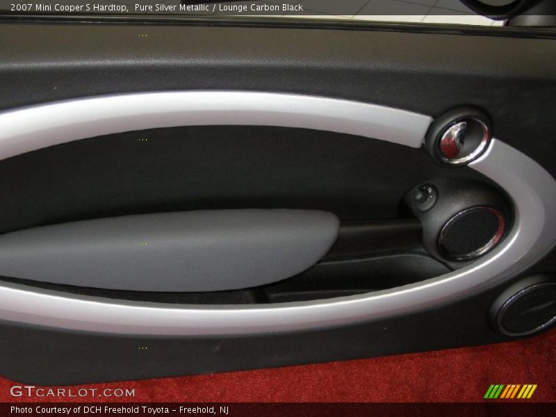 Pure Silver Metallic / Lounge Carbon Black 2007 Mini Cooper S Hardtop
