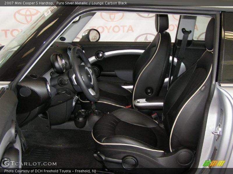 Pure Silver Metallic / Lounge Carbon Black 2007 Mini Cooper S Hardtop