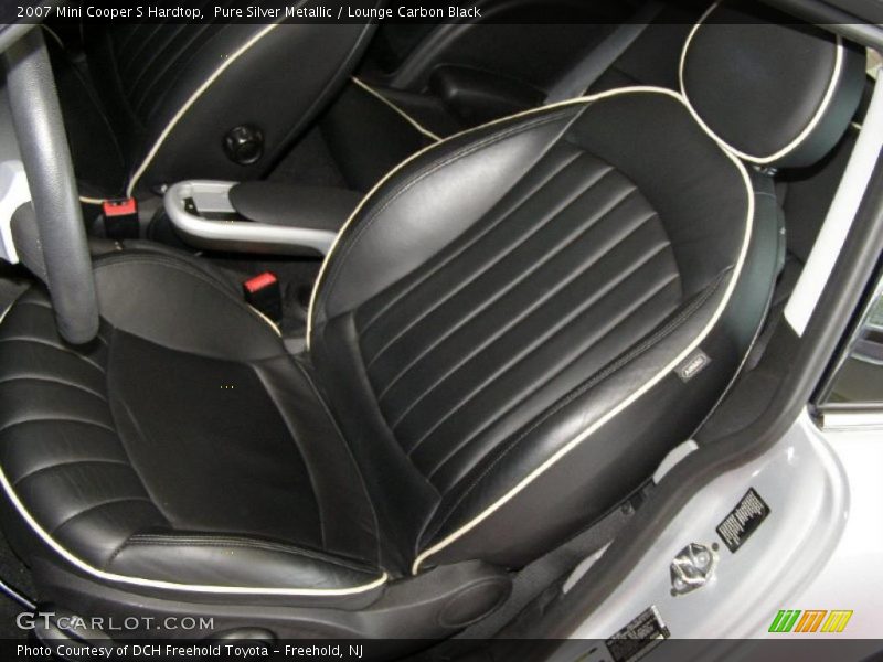 Pure Silver Metallic / Lounge Carbon Black 2007 Mini Cooper S Hardtop