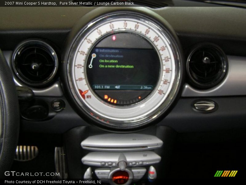 Pure Silver Metallic / Lounge Carbon Black 2007 Mini Cooper S Hardtop