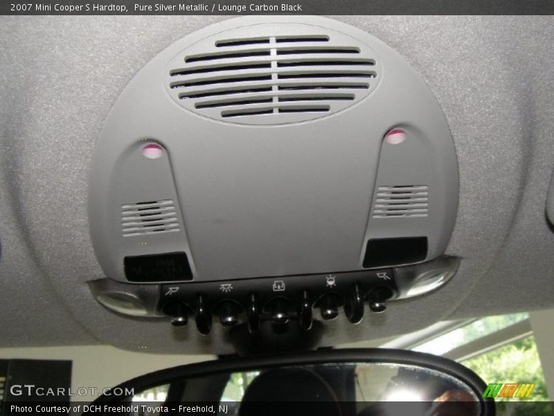 Pure Silver Metallic / Lounge Carbon Black 2007 Mini Cooper S Hardtop