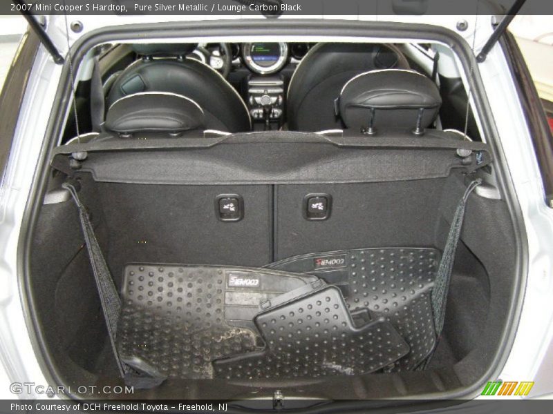 Pure Silver Metallic / Lounge Carbon Black 2007 Mini Cooper S Hardtop