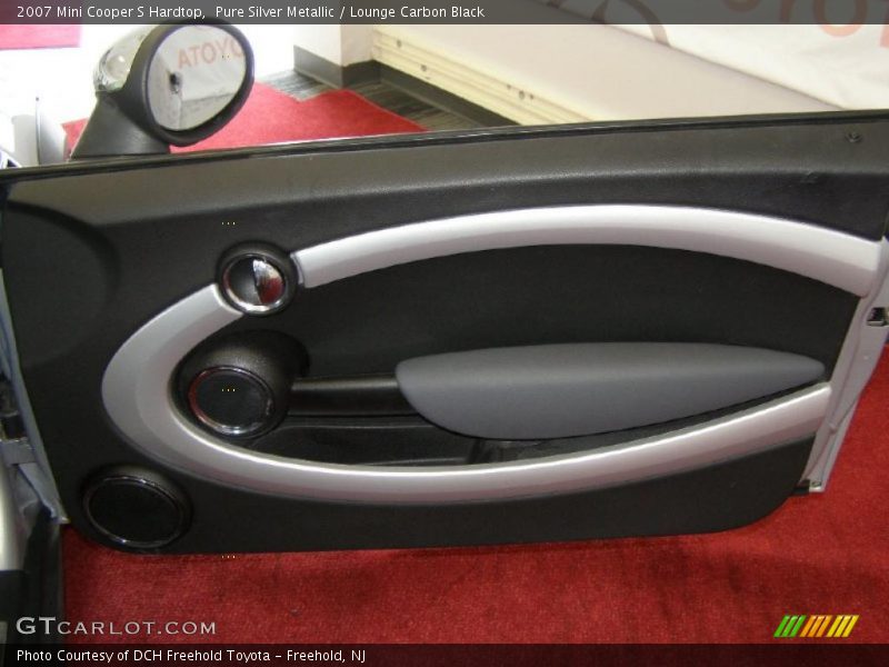Pure Silver Metallic / Lounge Carbon Black 2007 Mini Cooper S Hardtop