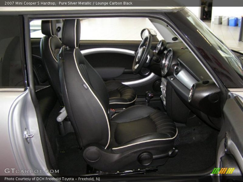 Pure Silver Metallic / Lounge Carbon Black 2007 Mini Cooper S Hardtop