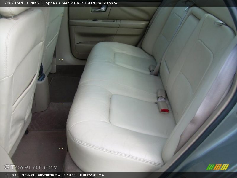 Spruce Green Metallic / Medium Graphite 2002 Ford Taurus SEL