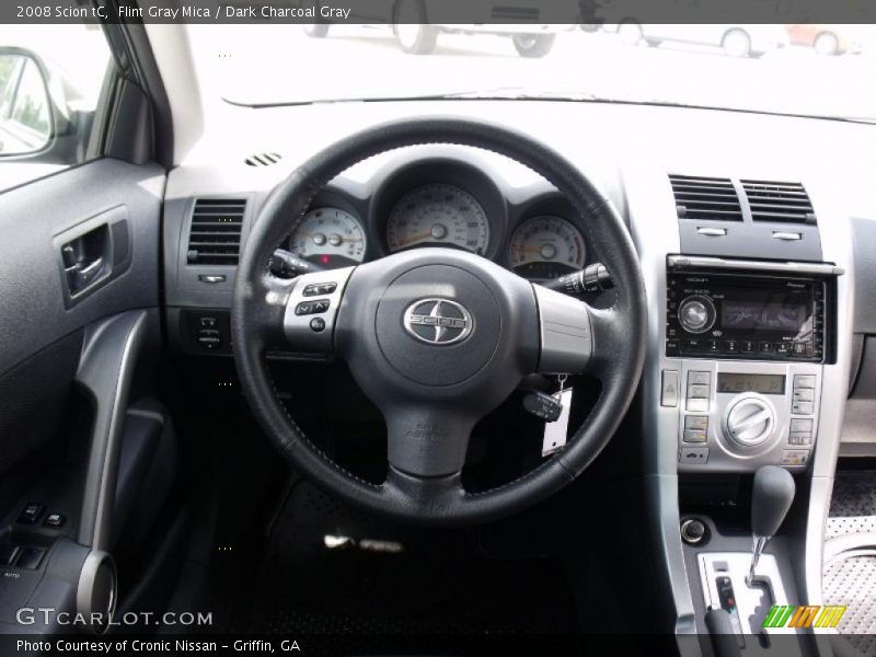 Flint Gray Mica / Dark Charcoal Gray 2008 Scion tC