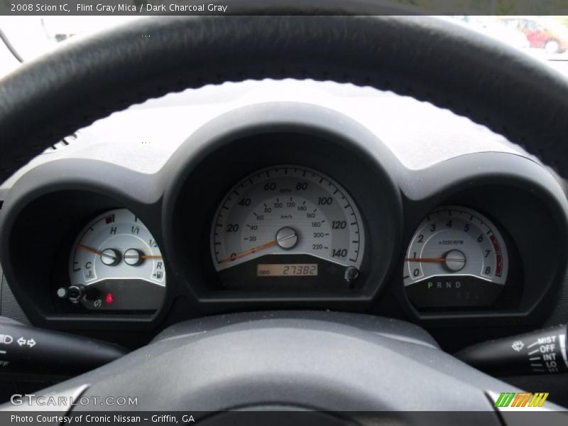 Flint Gray Mica / Dark Charcoal Gray 2008 Scion tC