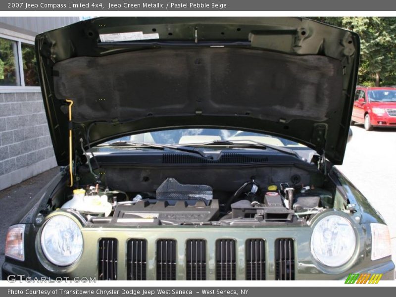 Jeep Green Metallic / Pastel Pebble Beige 2007 Jeep Compass Limited 4x4