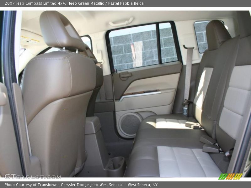 Jeep Green Metallic / Pastel Pebble Beige 2007 Jeep Compass Limited 4x4