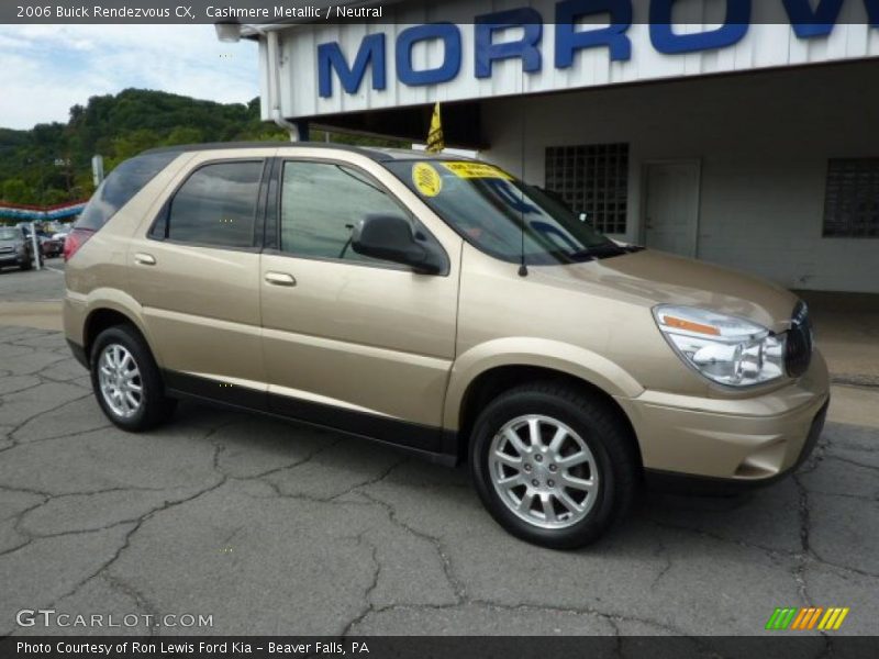 Cashmere Metallic / Neutral 2006 Buick Rendezvous CX