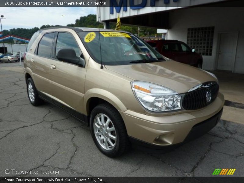 Cashmere Metallic / Neutral 2006 Buick Rendezvous CX